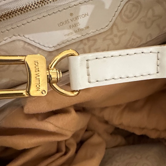 Louis Vuitton Tahitienne Cabas PM Monogram Canvas White Leather - Picture 6 of 16